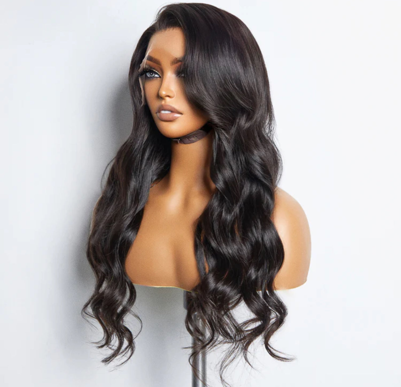 18 Inches Body Wave Glue-Less Lace Front