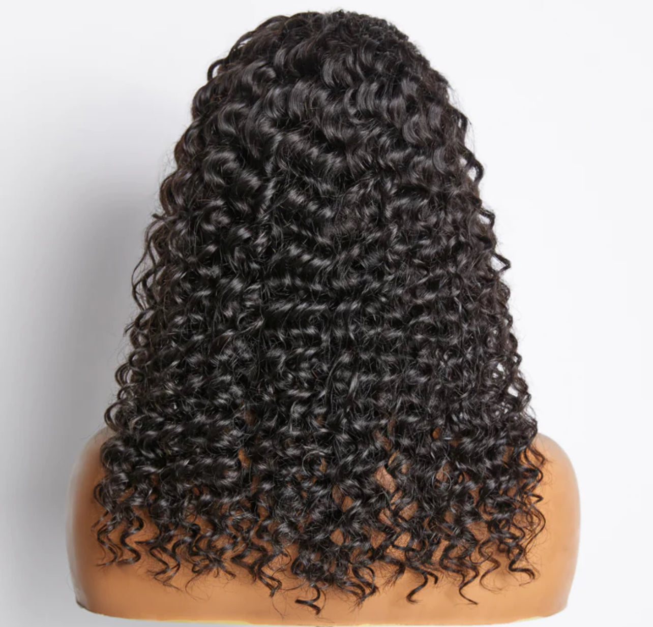 16 Inches Deep Curly Glue-Less Lace Front