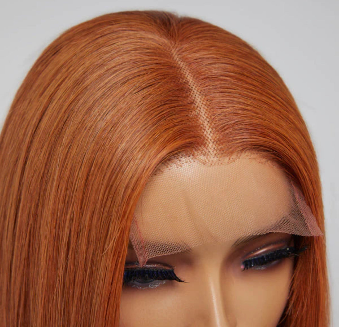 10 Inches Straight Bob Middle Part Glue-Less Closure Wig